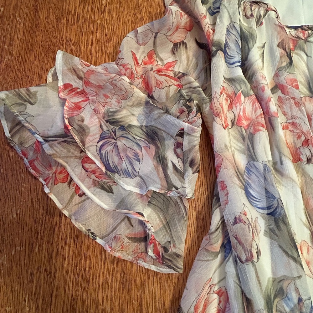 Love Riche Floral Patterned Blouse - Picture 5 of 6